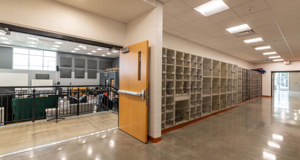 New High School Band & Chorus Room Addition slide